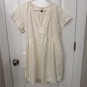 Universal Thread Cream Midi Dress